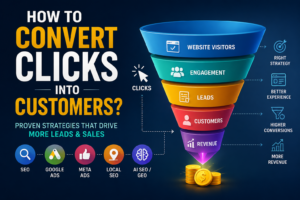 How to convert clicks into customer?