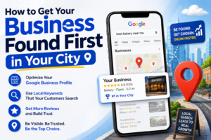 How to Get Your Business Found First in Your City
